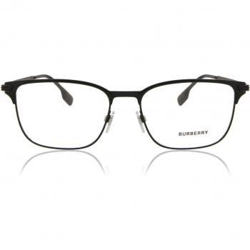 Burberry BE1372 MALCOLM 1007 Armazones para Hombre Negros, Lentes Recetados Para Hombre Negros, Gafas Recetadas para Hombre Negras