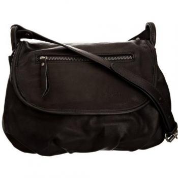 Nat & Nin Jen, Bolso Bandolera para Mujer, Black, 0