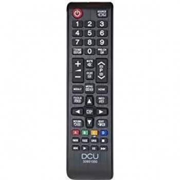 DCU TECNOLOGIC | Mando a Distancia SAMSUNG | Control Remoto TV LCD/LED | Compatible con SAMSUNG TV | Negro