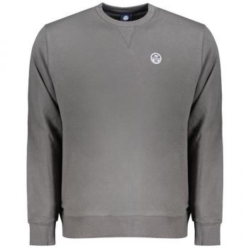 North Sails Gray Cotton Sweatshirt - XL