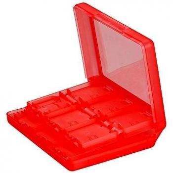 BYD-NDS Cartuchos de Juegos Flash Tarjetas de Cajas Accesorios Decorativos para Game Cases 26 in 1 Cubierta Protectora Case Map Pack 3DSll Plástico Duro Cristalino para Nintendo NDSL / NDS / NDSi / 3DS / 3DS XL / 3DSLL Nuevo-Rojo