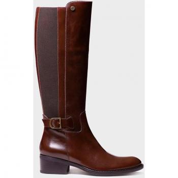 Botas de mujer TACOMA-P en piel con diseño de cremallera