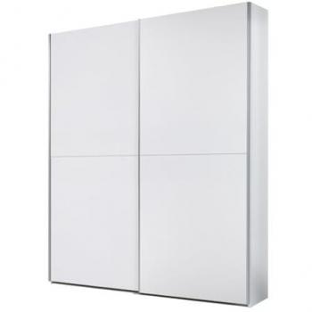 Armario 2 Puertas Correderas Time Blanco 196x170x59 cm
