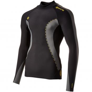 Skins hombre térmica de manga larga MCK DNAmic, Black/Pewter, S, DT00010740002