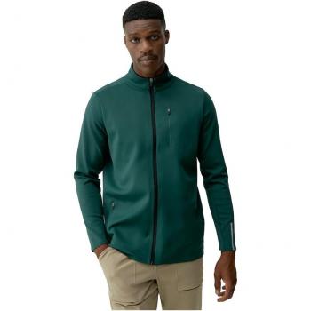 Chaqueta de hombre Mackenzie Born Living Yoga - Verde S, características: diseño moderno, tejido transpirable, ajuste cómodo, ideal para actividades al aire libre y uso diario