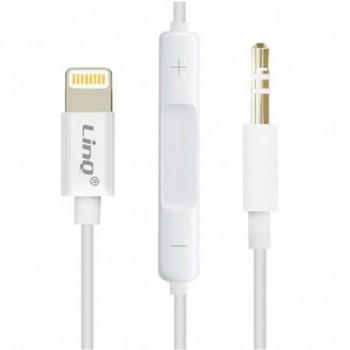 Adaptador de Audio Lightning a Jack 3,5mm Macho 1mt IP-7726