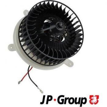 Ventilador de habitáculo JP GROUP 1326100800 - Interior blower, compatible con diversas marcas y modelos de vehículos, diseño compacto, eficiente en la circulación de aire, fácil instalación, fabricado con materiales duraderos