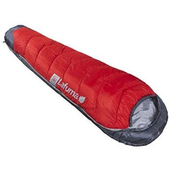 Lafuma lfc1598 – Saco de Dormir Unisex, Color Rojo Vivo, tamaño Derecha, 1.56