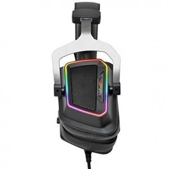 Patriot Viper V380 Virtual 7.1 Surround Sound Gaming Headset with RGB Illumination, ENC Microphone, USB Interface - Black PV3807UMXEK