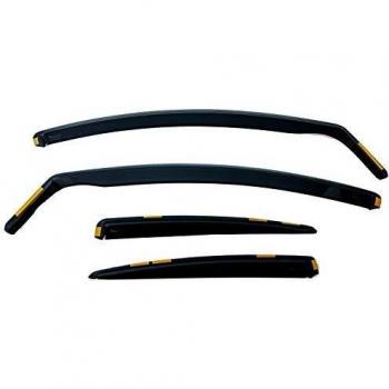 Deflectores de Viento HEKO 15279 para Frontal y Trasero - 4 Piezas