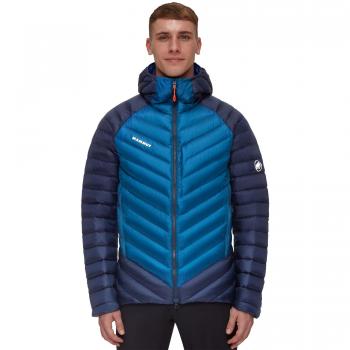 Mammut Broad Peak Insulated Hooded Jacket, Deep Ice/Marine, Medium