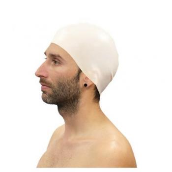 Gorro de natación de silicona Softee Senior, material de silicona suave, diseño ergonómico para mayor comodidad, resistente al cloro, adecuado para uso en piscina y entrenamiento acuático