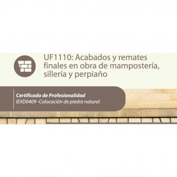 Acabados y remates finales en obra de mampostería, sillería y perpiaño. iexd0409