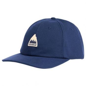 Gorra Burton Rad Dad azul oscuro con diseño clásico, ajuste snapback, material ligero y transpirable, ideal para uso diario y actividades al aire libre