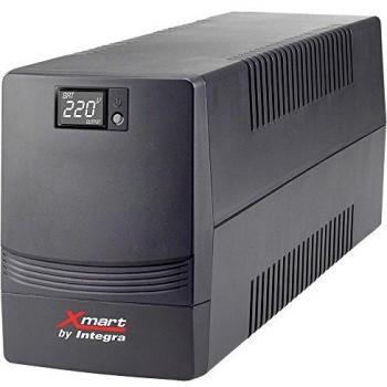 Xmart by Integra SAI-SUPRA-2101 - Sistema de alimentación ininterrumpida, Color Negro