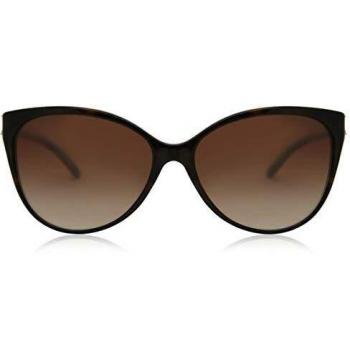 TIFFANY Women's 0Ty4089B 81343B 58 Sunglasses, Havana/Blue/Brown Gradient