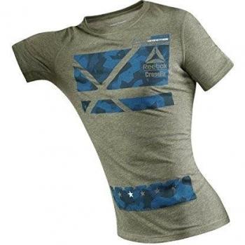 Reebok Rcf Poly Blend G1 Camiseta, Hombre, Verde