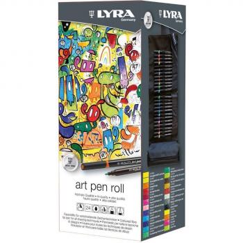 Estuche de Rotuladores Lyra Rembrandt Art Pen Enrollable 24 Unidades