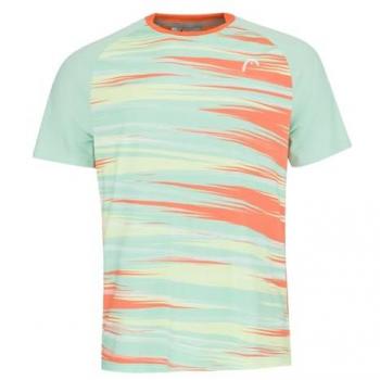 Camiseta HEAD TOPSPIN Hombre - Camiseta de manga corta, color turquesa, talla pequeña
