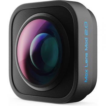 GoPro Max Lens Mod 2.0 for HERO12 Black - Includes Max Mod Lens 2.0, Protective Caps, Cleaning Cloth - Size: one size - male - Refurbished option available