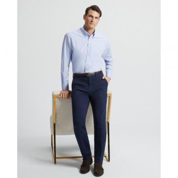 Camisa de hombre sport Emidio Tucci rayas lavada manga larga