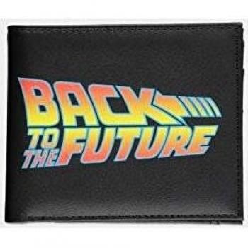Difuzed MW515837BFT - Cartera Doble con Logo de Back to The Future, Color Negro