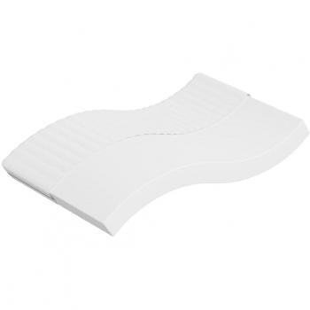 Colchón de espuma Medium Soft 120x200 cm Vidaxl Blanco