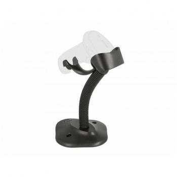 Soporte para Escáner de Códigos de Barras Delock 90555 - Montaje en Mesa, Color Negro, Compatible con P/N: 90557 y 90562