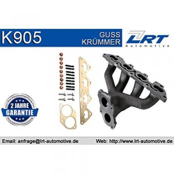 Colector de escape LRT K905 para OPEL Zafira A, Corsa B 3/5 puertas y Astra G CC con piezas de ensamblaje