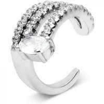 LUXENTER Pendiente EH2930000 Plata EARCUFF CIRCONITAS