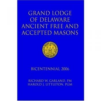 Libro Tapa Dura Bicentenario 2006 de la Gran Logia de Delaware de los Masones Libres y Aceptados