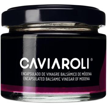 Caviaroli - Encapsulado de Vinagre Balsámico de Módena - Perlas de Vinagre Gourmet para Aliño o Decoración - 50 g