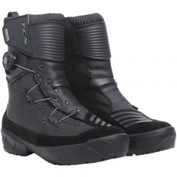 Bota de Moto Tipo Trail Caña Baja TCX Infinity 3 Mid WP Negra Hombre 47 EU