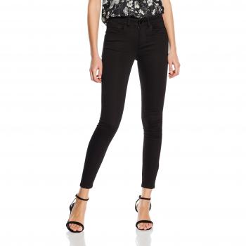VILA CLOTHES VICOMMIT RW 5P JU 7/8 - leggings Mujer, Negro