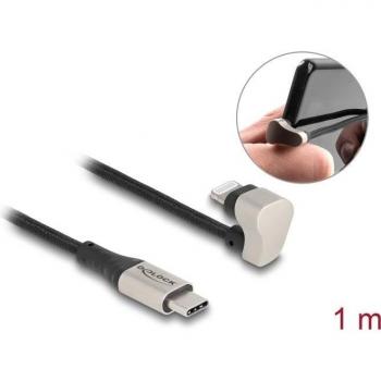 Cable de carga y sincronización USB-C a Lightning 180° MFi 60 W 1 m