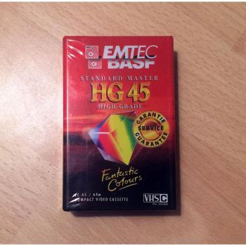 Emtec EC 45 HG VHS-C Normal - Videocasete