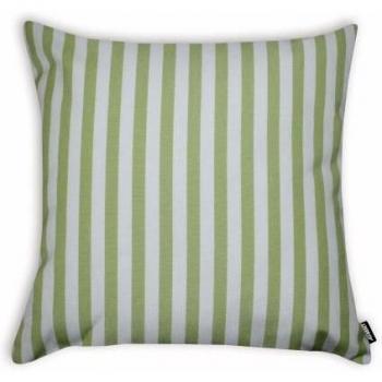Outdoor Funda de cojín Clas Sportsline Stripes Crema/Limone en 10 tamaños impermeable antimanchas lichtecht Original Apart Blanco Verde A Rayas.