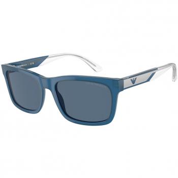 Emporio Armani EA4224F Asian Fit 609280 Men's Blue Sunglasses 58mm