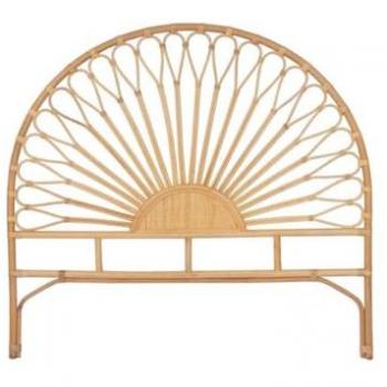 Cabecero 140 cm de Ratán Natural - Estilo Étnico - SOLIA