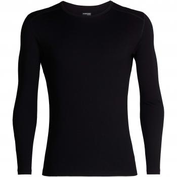 Icebreaker 132 260 Tech LS Crewe - Capa de Base, Color Negro, tamaño XX-Large