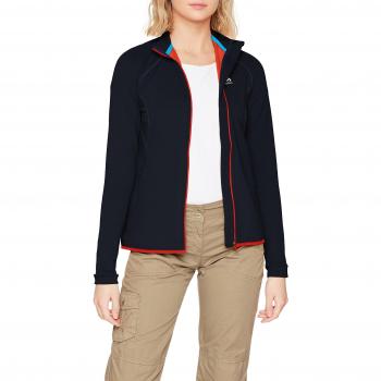 Odlo Kumano Full Cremallera, Sudadera para Mujer, Mujer, Kumano Full Zip, Diving Navy, M