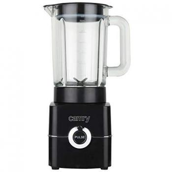 Camry CR 4050 Batidora Americana de Vaso cristal 1,5 litros, 2 velocidades, cuchillas acero inoxidable, 500W