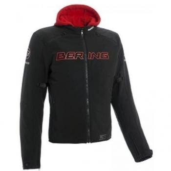 Chaquetas de la motocicleta Bering - Bering - cartucho en negro/rojo