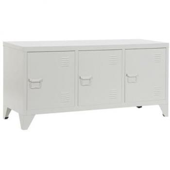 Mueble de TV Home ESPRIT Blanco Metal 120 x 40 x 58 cm