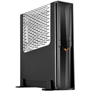 Silverstone SST-RVZ02B-W - Carcasa de Ordenador para Juego Raven Mini-ITX, con Ventana, Negro