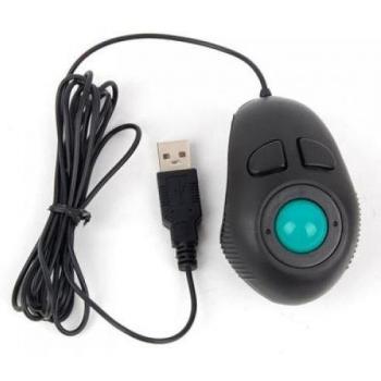 TOOGOO(R) Raton Mini Trackball 4D (orificio central para sujetar con la mano, conexion USB)