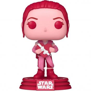 Funko Pop! Star Wars Rey Skywalker Valentine's Edition 588 - Special Collectible Figure for Display - Official Merchandise - Gift Idea