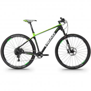Bicicleta de carbono de montaña 29 pulgadas HEAD TRENTON III negro mate/verde