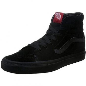 Vans Sk8-Hi Black High Top Sneakers - Unisex, Size 42