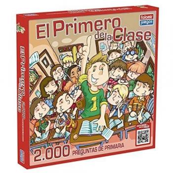 Falomir Juego de Mesa Educativo, 2000 Preguntas, multicolor, El primero de la clase 2.000
